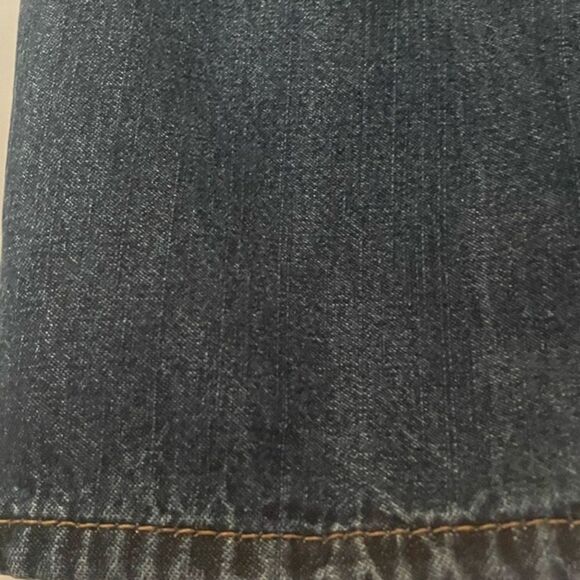 Like NEW 24 month Osh Gish Bgosh denim knit like overalls - Picture 13 of 16